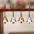 thumbnail image 3 of 10 unids/set campana colgante mano de obra exquisita timbre claro Metal Navidad decoración de campana rústica para el hogar Jikaix, 3 of 5