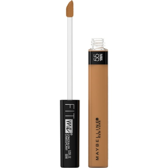 Maybelline Fit Me Liquid Concealer Makeup, Natural Coverage, Oil-Free, Hazelnut, 0.23 fl oz