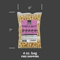 thumbnail image 5 of Keto Uniq's Sweet & Salty Popcorn Keto Friendly 3 Net Carbs - 4 oz. Bag, 5 of 7