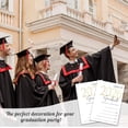 thumbnail image 4 of Graduation Party Invitation Cards With 20 Envelopes - Minimal Class Of 2026 Graduation Party Announcement Invites For High School, College, University Celebration Party Favor & Supplies - A06, 4 of 5