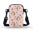 thumbnail image 2 of HELLHERO Hedgehogs Strawberries Women Crossbody Bag for Women Women Adjustable Shoulder Strap Crossbody Sling Bag Polyester Adjustable Strap, 2 of 7