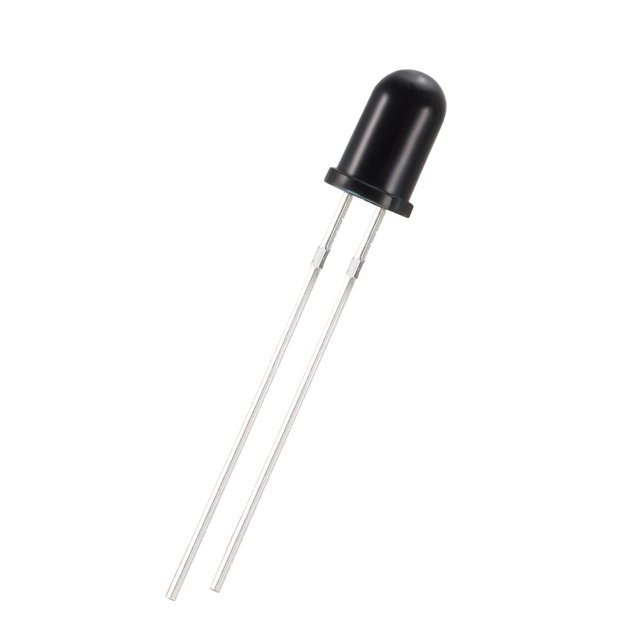 Unique Bargains 30 pcs 5mm 940nm Infrared Receiver Diode DC 1.2V LED IR Receiver Light Emitting Diodes Black Round Head for Arduino