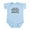 Sky Blue, variant on CafePress - Gotta Hustle For That Muscle Black Infant Bodysuit - Baby Light Bodysuit, Size Newborn - 24 Months