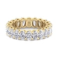 thumbnail image 2 of Jasmine - 6 Carat Oval Cut Diamond Eternity Band, 2 of 2