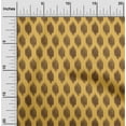 thumbnail image 1 of oneOone Silk Tabby Pale Orange Fabric Geometric Line Ikat Sewing Craft Projects Fabric Prints By Yard 42 Inch Wide, 1 of 4