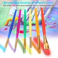 thumbnail image 4 of 26 piezas de pinceles para pintar para niños, pinceles de esponja, juego de herramientas de sellado de juguete para dibujar para que los niños jueguen, 4 of 15