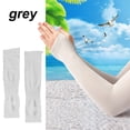 thumbnail image 5 of Protection Cooling Arm Sleeves, Women Men Summer Outdoor Sunblock Arm Cover with Thumb Hole, 6 Pairs, 5 of 7