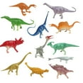 thumbnail image 2 of bxhwj Mini Dinosaur Toys 12 Pack – Colorful Plastic Dinosaurs for Kids – Fun Party Favors School Carnival Prizes Preschool Learning & Role Play, 2 of 8