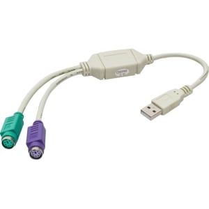 Usb Ps2 Cordless Desktop - USB 1.1 PORT TO PS2 CONNECTOR PORT ADAPTER