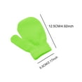 thumbnail image 3 of SGFCWSX Kids Winter Gloves Knit Snow Play Full Finger Mittens for Boys Girls Fleece Lined Soft Gloves Green Free Size, 3 of 7