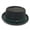 Army Green, variant on Open Mesh Pork Pie Hat for Men with Adjustable Warm Day Size