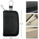 thumbnail image 2 of Funda para bolsillo de llave de coche NQ Caja protectora de señal Control remoto antirrobo de cuero RFID con gancho, 2 of 5