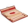 thumbnail image 2 of Fashion Red Leather Snap Buckle Jewelry Wallet (8 X 1) Made In India gm17719, 2 of 5