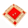 thumbnail image 2 of Wooden Board Game A Classic Family Math Game for Kids Family Party Gift Durable New, 2 of 4