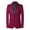 Red, variant on Mens Sport Coat Casual Blazer One Button Business Suit Jacket(Red,XXXXL)