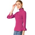 thumbnail image 1 of INSPIRE CHIC Women's Pullover Turtle Neck Slim Knit Sweater Top, 1 of 6
