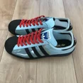 thumbnail image 2 of Adi - das Blondy Superstar US 10 Men’s Blue Sneakers, 2 of 6