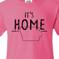 thumbnail image 4 of Inktastic It's Home- State of Iowa  Outline Distressed Text Youth T-Shirt, 4 of 5