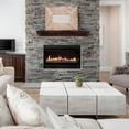 thumbnail image 2 of Roman 45" MDF Wood Veneer Mantel, 2 of 6