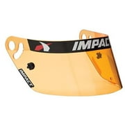Impact Racing 12199904 Anti-Fog Shield - Amber - Fits Vapor Charger Draft