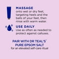 thumbnail image 4 of Dr Teal's Softening Foot Scrub with Pure Epsom Salt, Aloe & Coconut Oil, 6 oz, 4 of 6