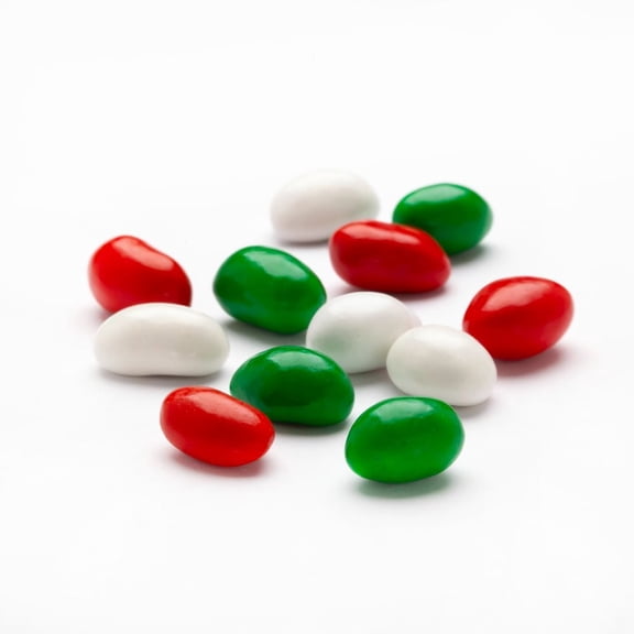 Boston Beans - Red Green White Mix - 1 Pound (16 Ounces) - Gourmet Candy by CandyKorner