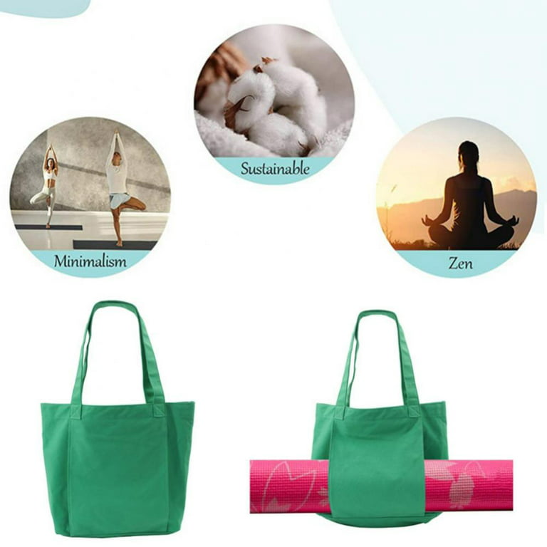 Gym Fitness Exercise Workout Yoga Pilates Mat Canvas Carrier Bag