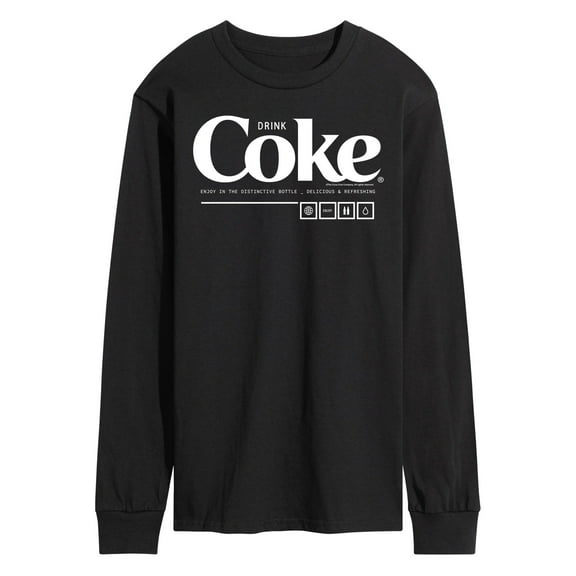 Coca-Cola - Drink Coke Enjoy - Men's Long Sleeve T-Shirt