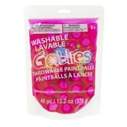 Goblies Throwable Pink Paint Balls, 40 Piece