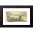thumbnail image 2 of Seth Eastman 18x11 Black Modern Framed Museum Art Print Titled - View of the North River from the North West Corner of Fort Clinton-West Point (1837), 2 of 5