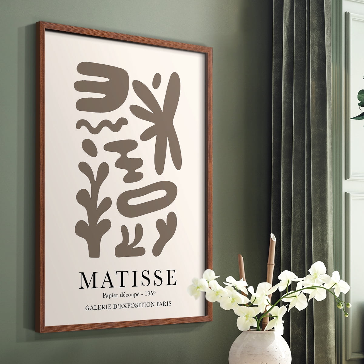 Matisse CCXXVII in Solid Wood 11 x 14 Framed Print