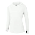 thumbnail image 7 of Purcolt Womens UPF 50+ Sun Protection Hoodies Summer Casual Long Sleeve Workout Yoga Shirts Lightweight Quick Dry Slim Fit Tops for Fishing Hiking Running, 7 of 7