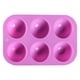 thumbnail image 2 of de silicona de media bola de 6 agujeros para herramientas de cocina y de pastel Púrpura Sunnimix molde de pastel de caramelo de silicona, 2 of 8