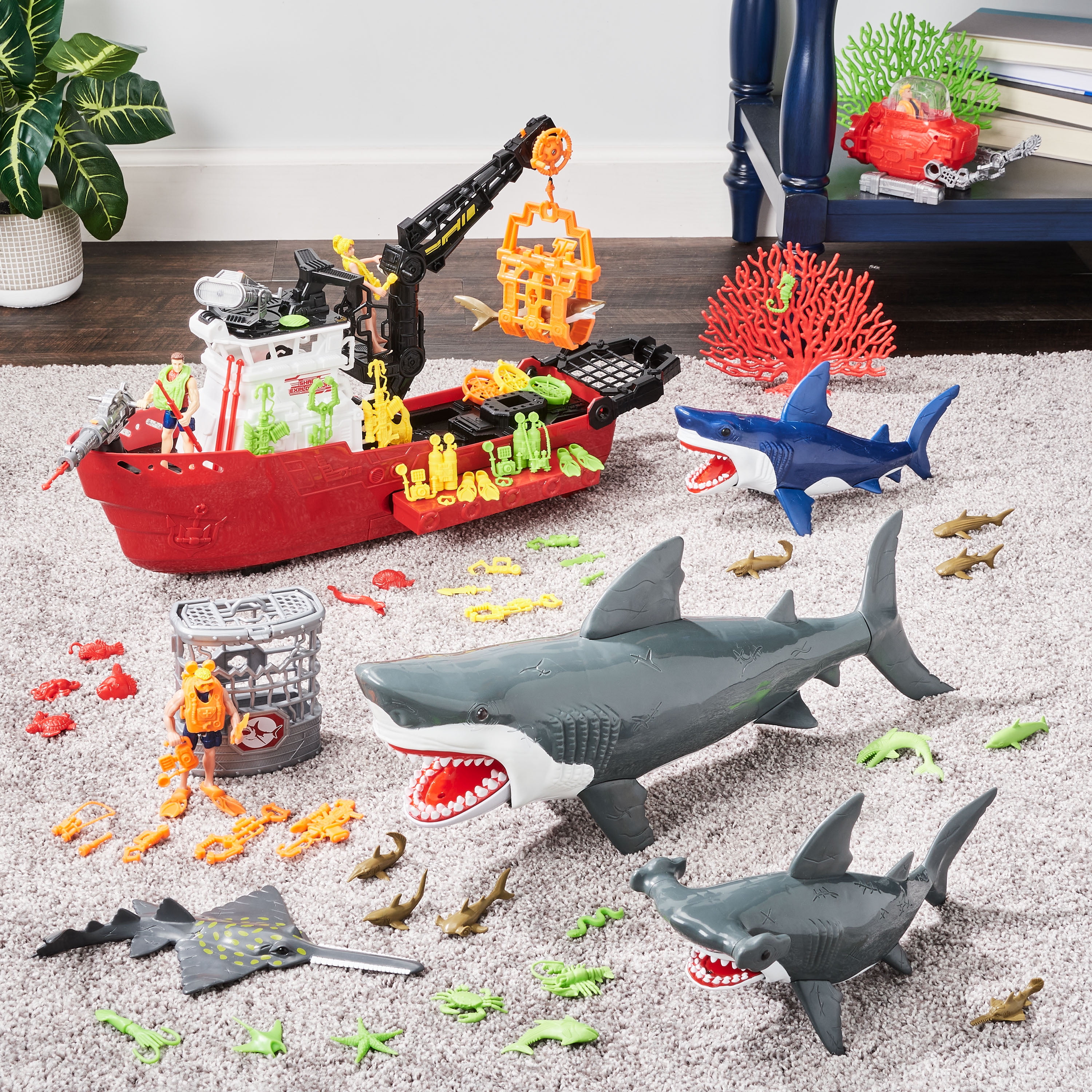 kid connection jumbo vehicles play set