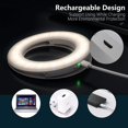 thumbnail image 4 of Selfie Light Ring Lights Led Circle Mini Light, Recargable 3 Modos De Luz Luz De Relleno De Maquillaje Teléfono Celular Tableta Cámara Portátil Fotografía Livestream Vi, 4 of 5