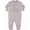 AC-Heather Grey, variant on Inktastic My 1st Hanukkah with Menorah and Stars Baby Fleece Romper