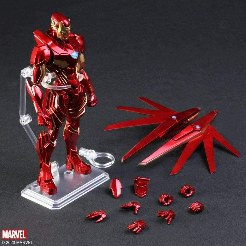 Series Avengers Iron Man Hand Model PVC Figure Action Figma Gift The Avengers 4 