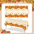 thumbnail image 7 of 133PCS Thanksgiving Party Supplies, Fall Thanksgiving Dinnerware Set for 16 Guests, Pumpkin Maple Leaf Tableware Set with Tablecloth for Autumn Party Decorations, 7 of 7