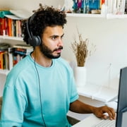 Logitech Zone Wired 2, Noise-Canceling Headset with Adaptive Hybrid ANC, USB-C with USB-A adapter, Graphite