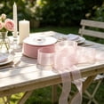 thumbnail image 6 of Organza Ribbon,Sheer Decorative Sash,Long Iridescent Fabric Strip for Wedding Gift Wrapping Diy Hair Bow Party Garland Craft(Pink,708in), 6 of 7