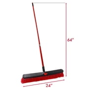 Libman Heavy Duty 24 Inch Multi-Surface Push Broom with Steel Handle