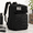 Black-Large, variant on Large Camo Black Dad Diaper Backpack with 14 Pockets for Travel