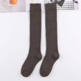 thumbnail image 1 of Calcetines de pantorrilla de otoño e invierno, calcetines de mujer jk, calcetines de pierna delgada, calcetines de algodón cálidos de color sólido, más calcetines de felpa acolchados de terciopelo, 1 of 6