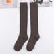 thumbnail image 1 of Calcetines de pantorrilla de otoño e invierno, calcetines de mujer jk, calcetines de pierna delgada, calcetines de algodón cálidos de color sólido, más calcetines de felpa acolchados de terciopelo, 1 of 6