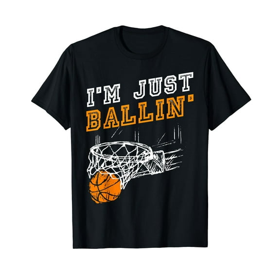 Basketball Gift For Player Boys Girls Men Youth Baller T-Shirt