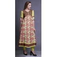 thumbnail image 3 of Bimba Kurti Indien pour Femmes Imprimé Ligne A Anarkali Kurti Robe Décontractée, 3 of 5