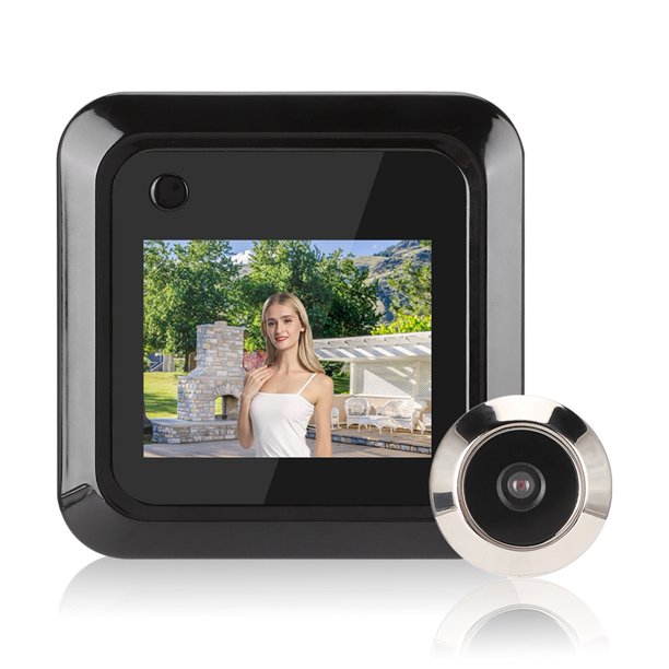 Visor de Puerta Digital de 640 x 480p, de Seguridad para el Hogar, 2.4 Pulgadas de Oficinas Inteligentes de fábrica para Casas Hoteles
