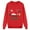 Red, variant on breaise Family Matching Christmas Sweatshirt Cute Graphic Pullover Casual Crewneck Sweatshirts for Men Women