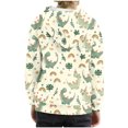thumbnail image 3 of Utoimkio Toddler Kid Boys Cute Dinosaur Print Hoodie Sweatshirt Pullover Long Sleeve Pullover Top Fall Blouses for Kids, 3 of 3