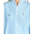 thumbnail image 5 of Casual Nights Women's Zip Up Front Long Fleece Robe House Dress, 5 of 5